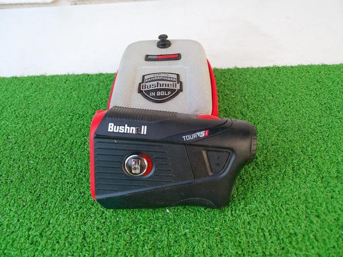 Bushnell Tour V5 Shift Laser Golf Rangefinder w/ Slope & Jolt Tech Magnetic Case