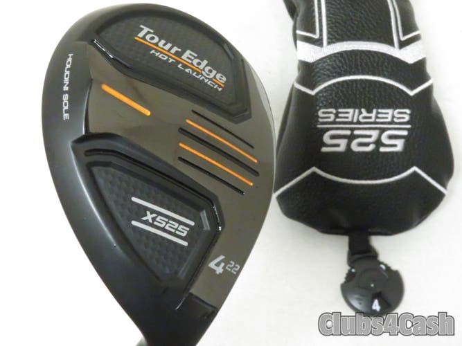 Tour Edge Hot Launch X525 Hybrid 22 4H HeLium 50A SENIOR +Cover