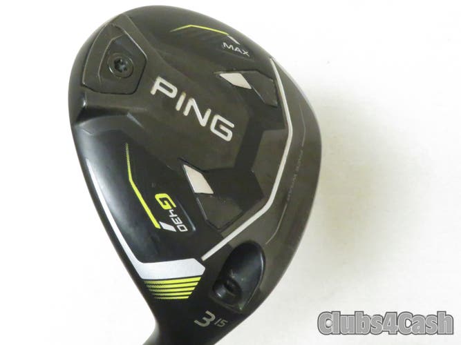 PING G430 Max Fairway 15 3 Wood TOUR 2.0 Chrome 75 Stiff No Cover
