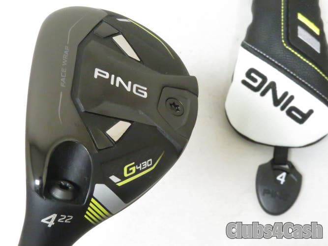 PING G430 Hybrid 22°  4H Alta CB 70 Black SR-Flex SENIOR +Cover  LEFT LH  MINT