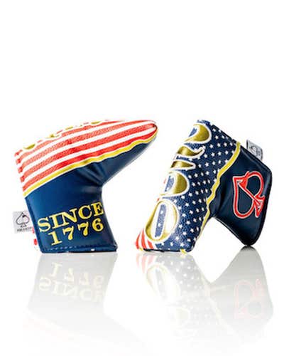 Pins & Aces USA 250 Blade Putter Headcover (Multi) Golf 2025 NEW