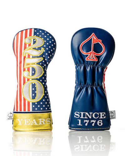 Pins & Aces USA 250 Fairway Wood Headcover (Multi) Golf 2025 NEW