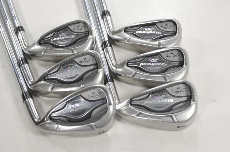 Callaway Steelhead XR 5-PW Iron Set Regular Flex Project X LZ 5.5 Steel # 223639