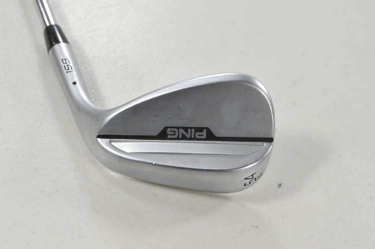 Ping S159 Chrome 54*-12 Wedge Black Dot Right Steel #223644