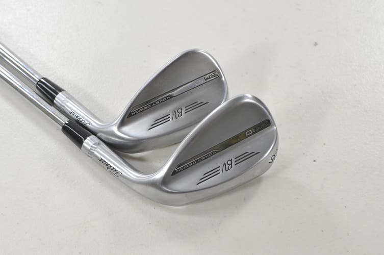 Titleist Vokey SM10 Tour Chrome 50*, 56* Wedge Set RH Wedge Flex Steel # 223627
