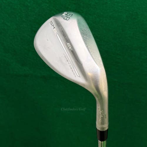 Titleist Vokey SM9 Tour Chrome 58-4T 58 Lob Wedge Vokey Design Steel Wedge Flex