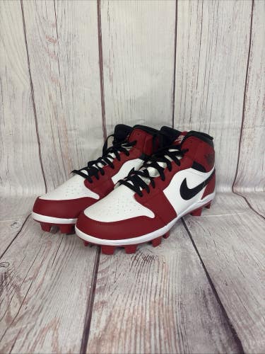 SZ...14...JORDAN RETRO 1 MID MCS CHICAGO BASEBALL CLEATS MENS...AV5354-611