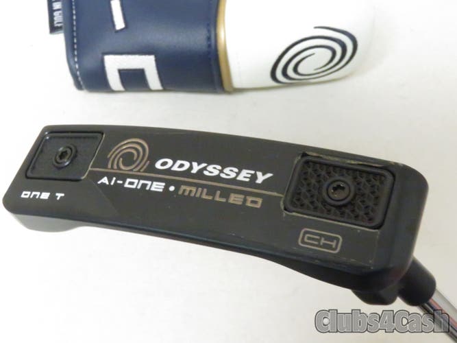 Odyssey Ai-ONE Milled One T CH Putter SL90 Stroke Lab 34" +Cover USA Grip   MINT