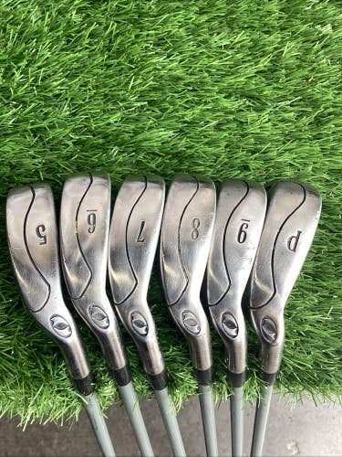 Turbo Power Wide Sole Iron Set 5-PW With Regular Graphite Shafts