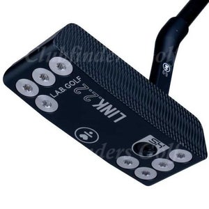 NEW LAB Golf LINK.2.2 HS 2026 Milled 35" Putter Matte Black Stepped w/ HC