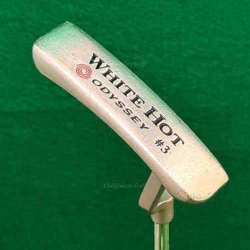 Odyssey White Hot Pro #3 Chrome Plumbers-Neck 34" Putter Golf Club