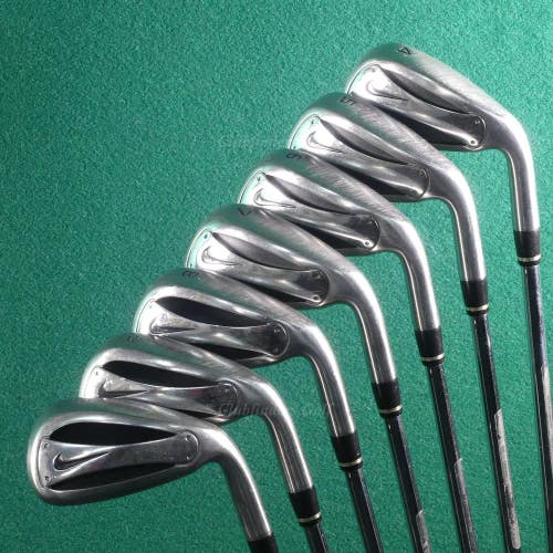 Nike Golf Slingshot 3-PW Iron Set Factory True Temper SpeedStep Steel Stiff