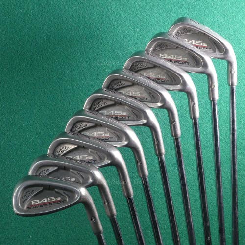 Tommy Armour 845s Original Silver Scot 2-PW Iron Set Tour Step Steel Stiff