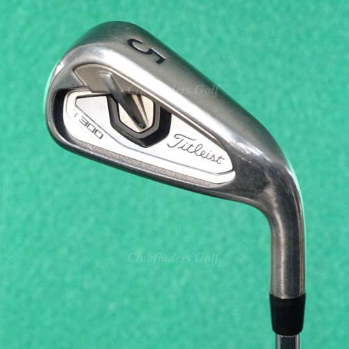 Titleist T300 Single 5 Iron True Temper AMT S300 Black Steel Stiff