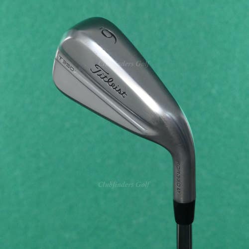 Titleist 2025 T350 Forged Single 6 Iron True Temper AMT Red G2 Steel Stiff