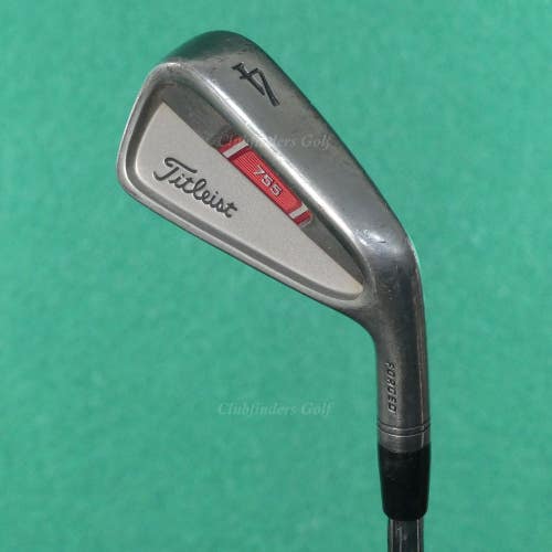 Titleist 755 Forged Single 4 Iron Factory TriSpec Steel Stiff