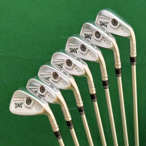 PXG 0317 CB Milled 3X Forged Chrome 4-PW Iron Set Project X LS 6.0 Steel Stiff