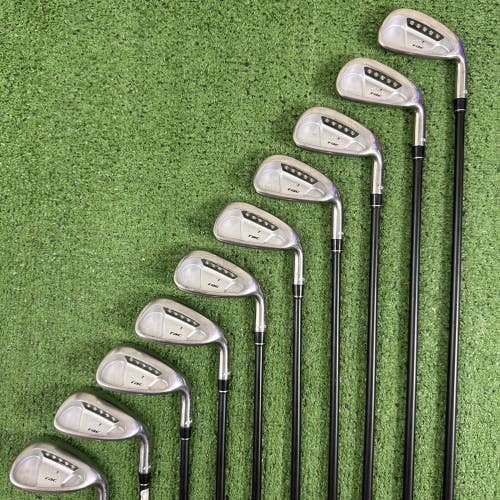 Taylormade RAC OS Iron Set 3-PW AW SW Ultralite Graphite Regular flex