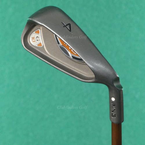 Ping G10 White Dot Single 4 Iron Factory TFC 129I Graphite Regular