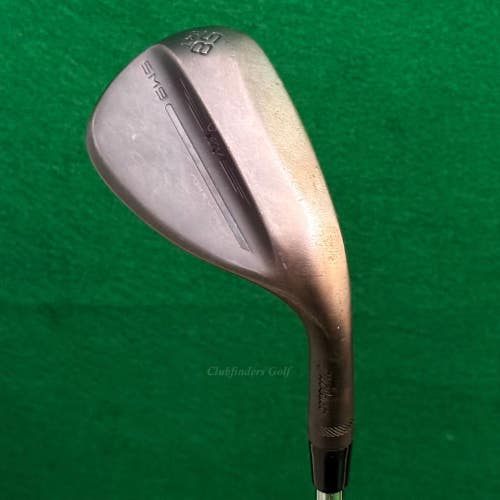 Titleist Vokey SM9 Jet Black 58-4T 58 Lob Wedge Vokey Design Steel Wedge Flex