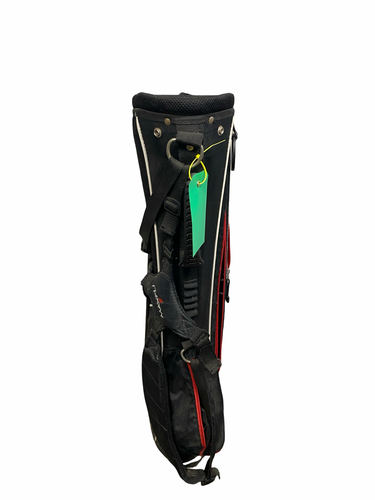 Used Maxfli BLACK AND RED STAND BAG Jr Stand Bag Black 11706-S000384262