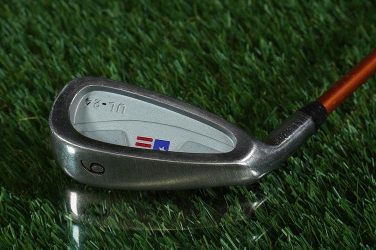U.S Kids Golf USKG UL-24 6 Iron 30.75" Youth Kid Power Jr LH Fits 51" - 54" Tall