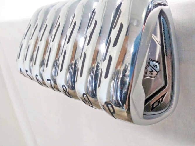 Wilson Staff D7 Forged Iron Set 4-PW (Steel KBS $-Taper Lite, Stiff) Golf Clubs