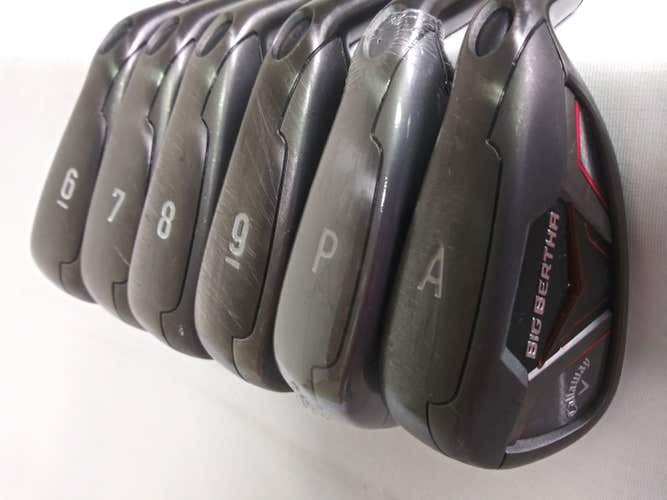 Callaway Big Bertha 19 Irons Set 6-PW+AW (Steel KBS Max 90, Regular)