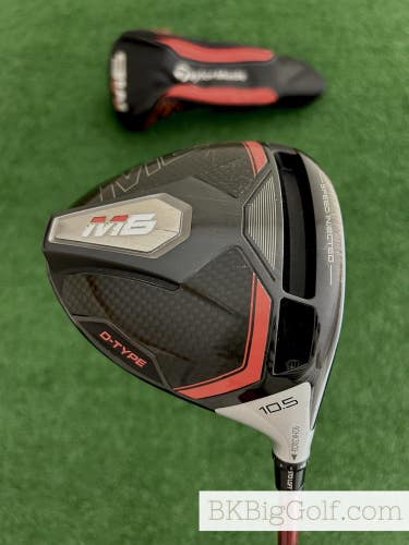 Taylormade M6 D-Type 10.5 Driver w Headcover / Senior