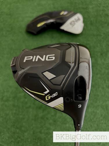 Ping G430 LST 9.0 Driver w Headcover / Ping Tour 2.0 65 Stiff