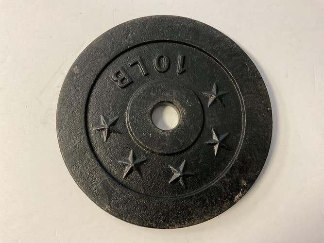Used Standard Plate (Each) Black 10 lb 11855-S000207218