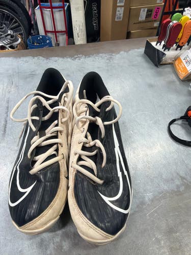 Used Nike VAPOR BB/SB Cleats Black Youth 08.0 11337-S000482240