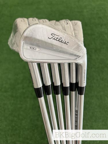 NEW Titleist T100 23 Forged Iron Set 4-P / True Temper AMT White Stiff