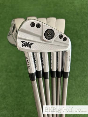 PXG 0311 T GEN4 Forged Iron Set 5-W / SteelFiber i110 Stiff Graphite