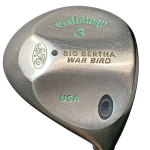Callaway Big Bertha War Bird 3 Wood S2H2 RH Gems Ladies Graphite 41.5 Stock Grip