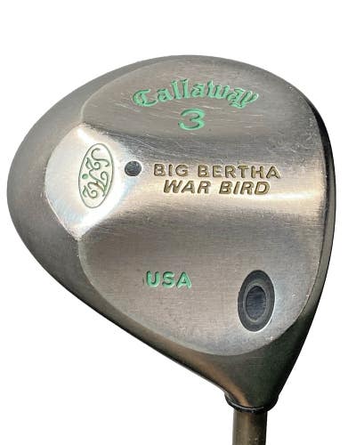 Callaway Big Bertha War Bird 3 Wood S2H2 RH Gems Ladies Graphite 41.5 Stock Grip