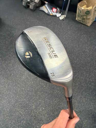 Used Taylormade RESCUE Mens Hybrid Club RH 5 Hybrid 11337-S000487702