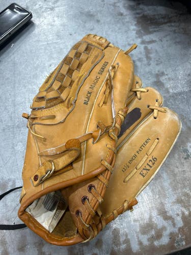 Used Rawlings EX126 BB/SB Glove RH Throw Black 13" 11337-S000488604