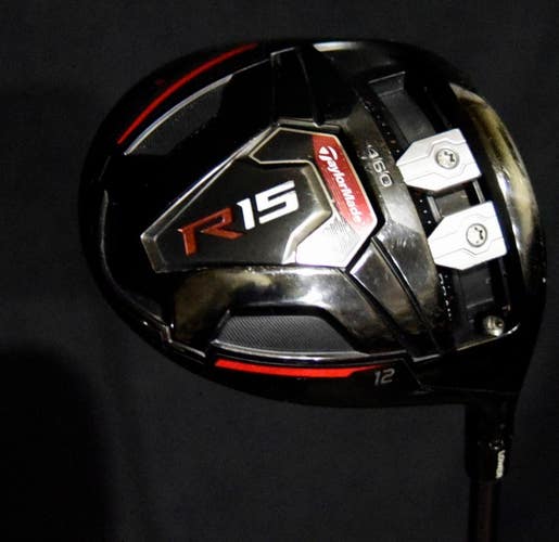 TAYLORMADE R15 460 DRIVER LODT: 12 FLEX: REGULAR LENGTH: 45 IN RIGHT HANDED