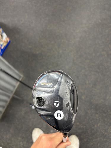 Used Taylormade QI4D Mens Hybrid Club RH 6 Hybrid 11337-S000490358
