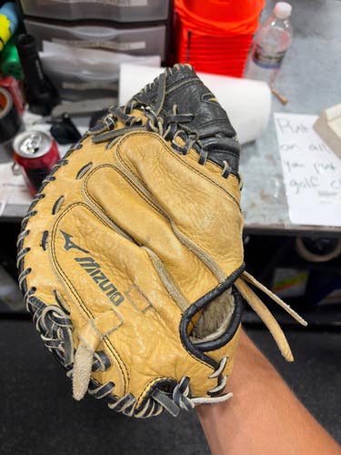 Used Mizuno PROSPECT SERIES GXC 110 BB/SB Catchers RH Throw Black 31" 11337-S000490423