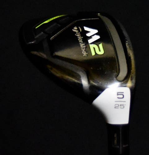 TAYLORMADE M2 5 HYBRID LOFT: 25 FLEX: REGULAR LENGTH: 39.5 IN RIGHT HANDED