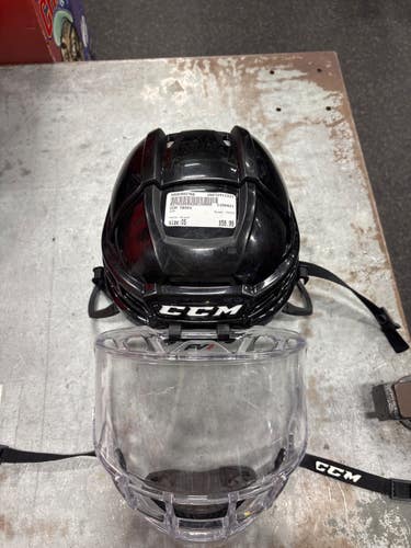 Used CCM TACKS Helmet Cage Combo Black One Size 11337-S000492766