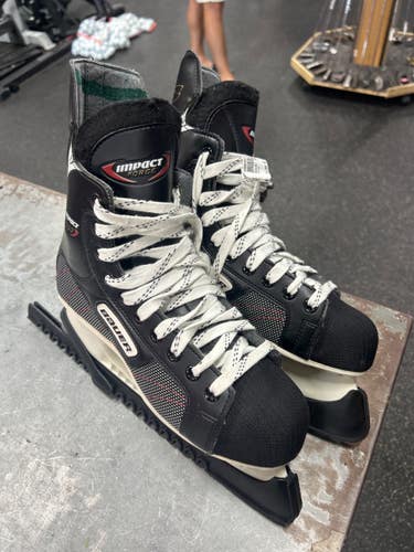 Used Bauer IMPACT FORCE 300 Senior Hockey Skate Senior 9.5 11337-S000491811
