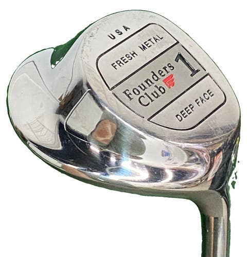 Founders Club Fresh Metal Deep Face Driver 10 RH SWIX Perform 100 Stiff Graphite