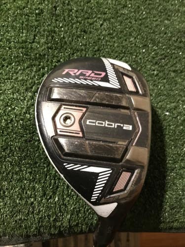 Cobra Ladies King Rad Speed 24* 5 Hybrid Recoil ESX 450 F1 Graphite Shaft (38)