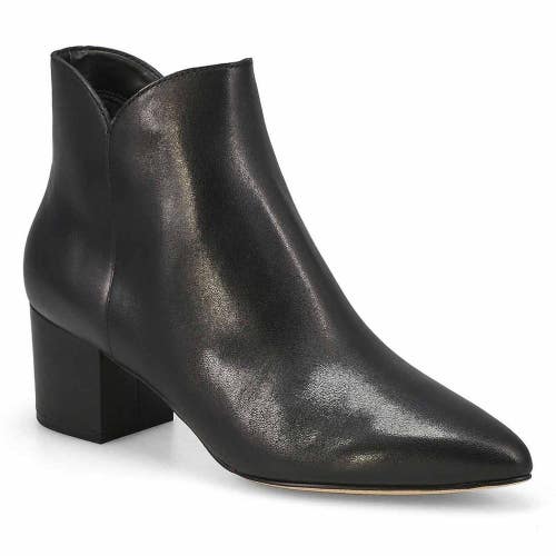 Cole Haan Elyse W14979 Boot Womens 8 B Black Leather 60 mm Ankle Bootie ZOGG3244