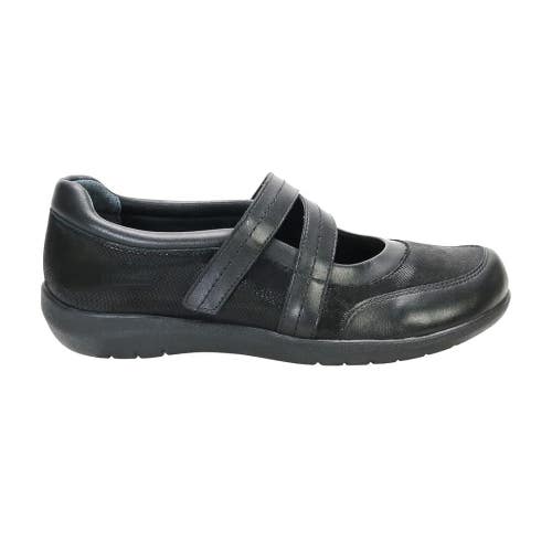 David Tate Gentle SIF24-300 Mary Jane Womens 6.5 Black Leather Shoes ZOGG3362