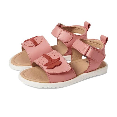 Old Soles Sister-Bug Sandals Toddler Girl's 7 Snow Bright Red Leather ZOGG3184