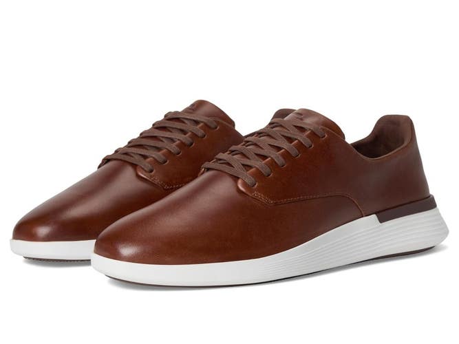 Wolf & Shepherd Crossover Derby Men's US 14 D Brown Leather Dress Shoes ZOGG3228